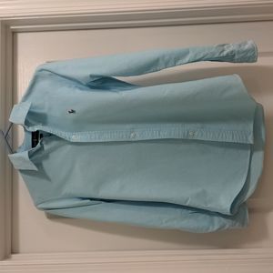 Ralph Lauren Custom fit light blue button down